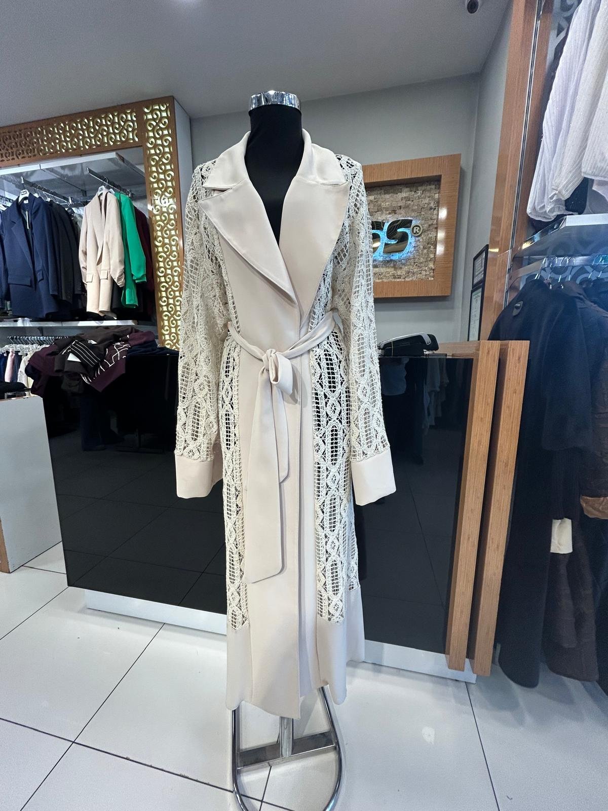 B B ERKEK YAKA GÜPÜR ABAYA - Resim 5
